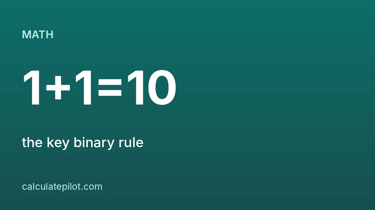 Binary arithmetic worked examples